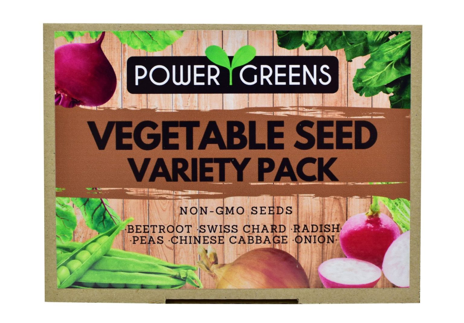 Vegetable Seed Variety Pack - V1 - Power Greens