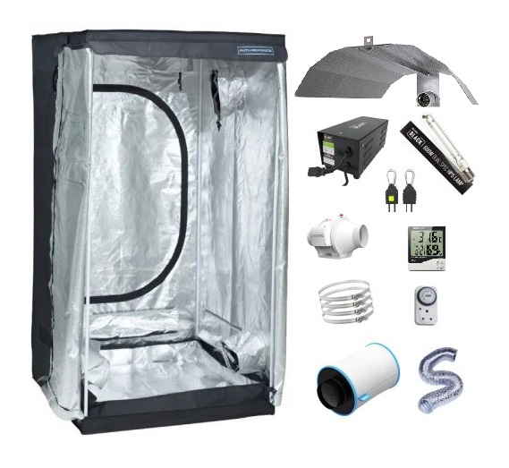 600W Budget HPS Grow Tent Combo (100x100x200) - Power Greens